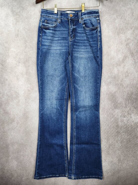 Vervet Denim - Vervet Dark Wash Bootcut Jeans Size 27